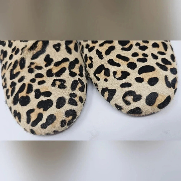 Shoes Of Prey Cow Fur Slip On Mules Heels Size 8 - Picture 2 of 8